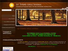 Tablet Screenshot of ilgiardinodellanima.it