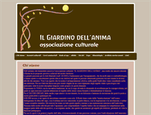 Tablet Screenshot of ilgiardinodellanima.org